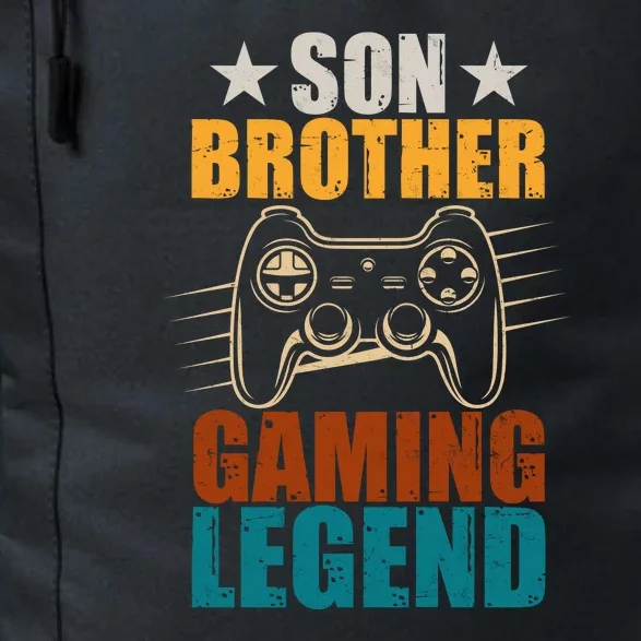 Son Brother Gaming Legend Gamer Daily Commute Backpack