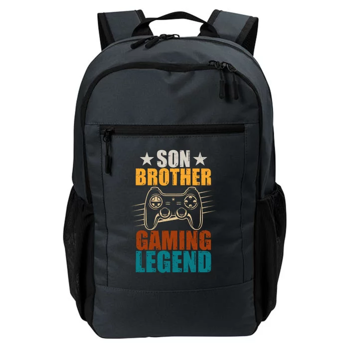 Son Brother Gaming Legend Gamer Daily Commute Backpack