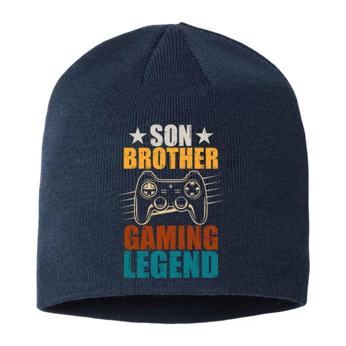 Son Brother Gaming Legend Gamer 8 1/2in Sustainable Knit Beanie