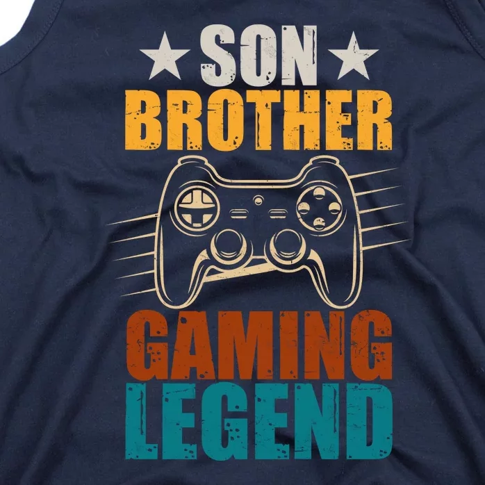 Son Brother Gaming Legend Gamer Tank Top