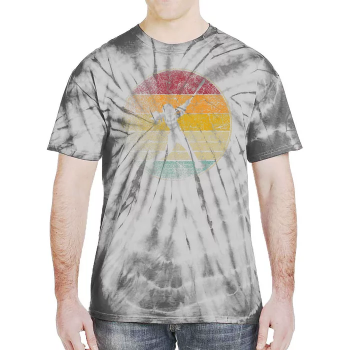 Softball Ball Girl Women Gift Tie-Dye T-Shirt