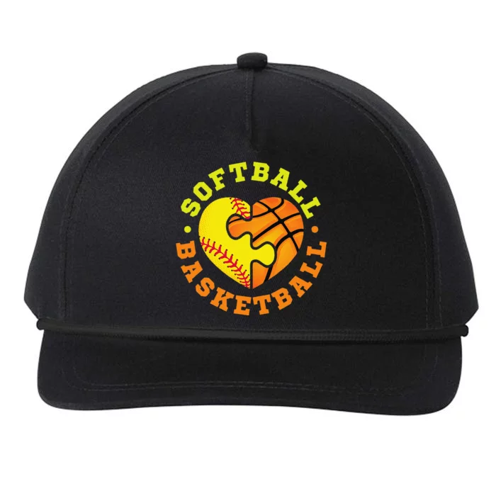 Softball Basketball Gift Snapback Five-Panel Rope Hat