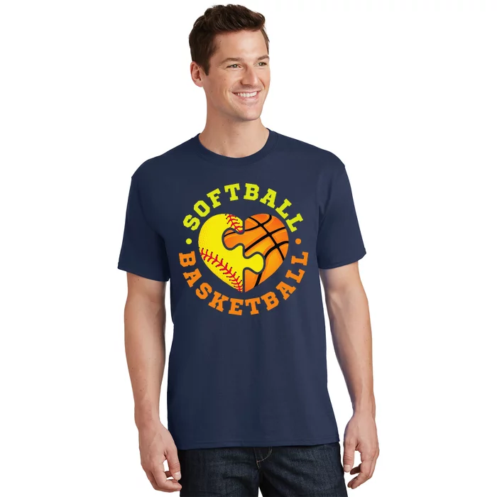 Softball Basketball Gift T-Shirt