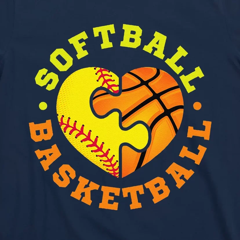 Softball Basketball Gift T-Shirt