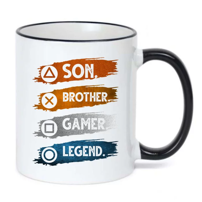 Son Brother Gamer Legend Controller Black Color Changing Mug