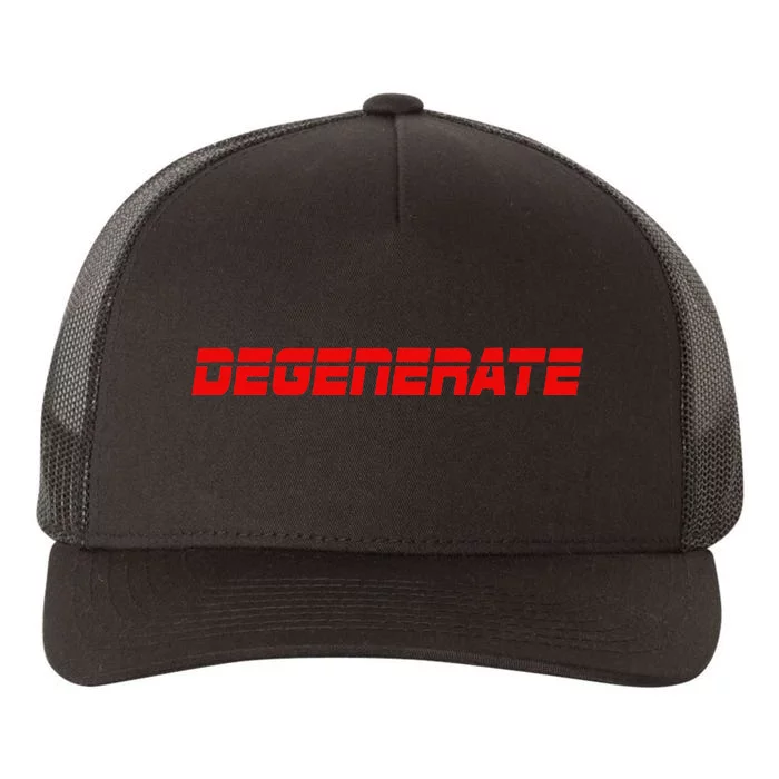 Sports Betting Gambling Funny Degenerate Gambler Gift Idea Yupoong Adult 5-Panel Trucker Hat