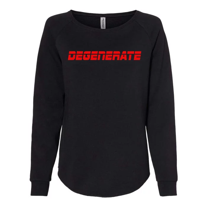 Sports Betting Gambling Funny Degenerate Gambler Gift Idea Womens California Wash Sweatshirt