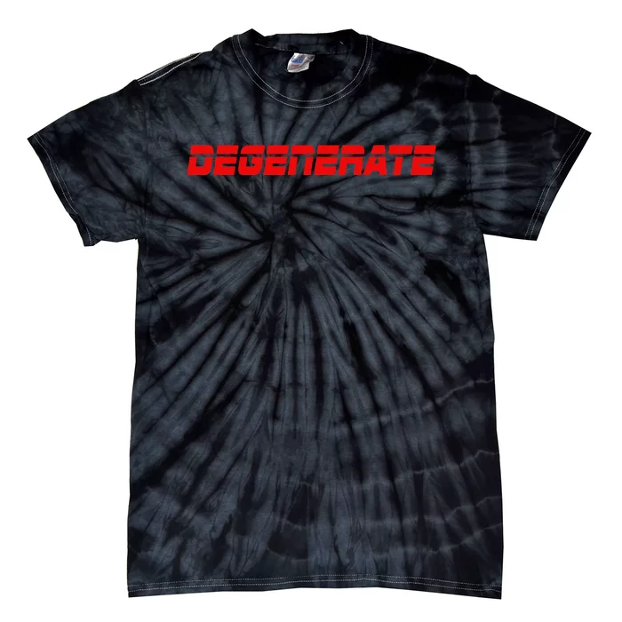 Sports Betting Gambling Funny Degenerate Gambler Gift Idea Tie-Dye T-Shirt