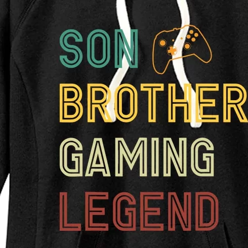 Son Brother Gaming Legend Women's Fleece Hoodie