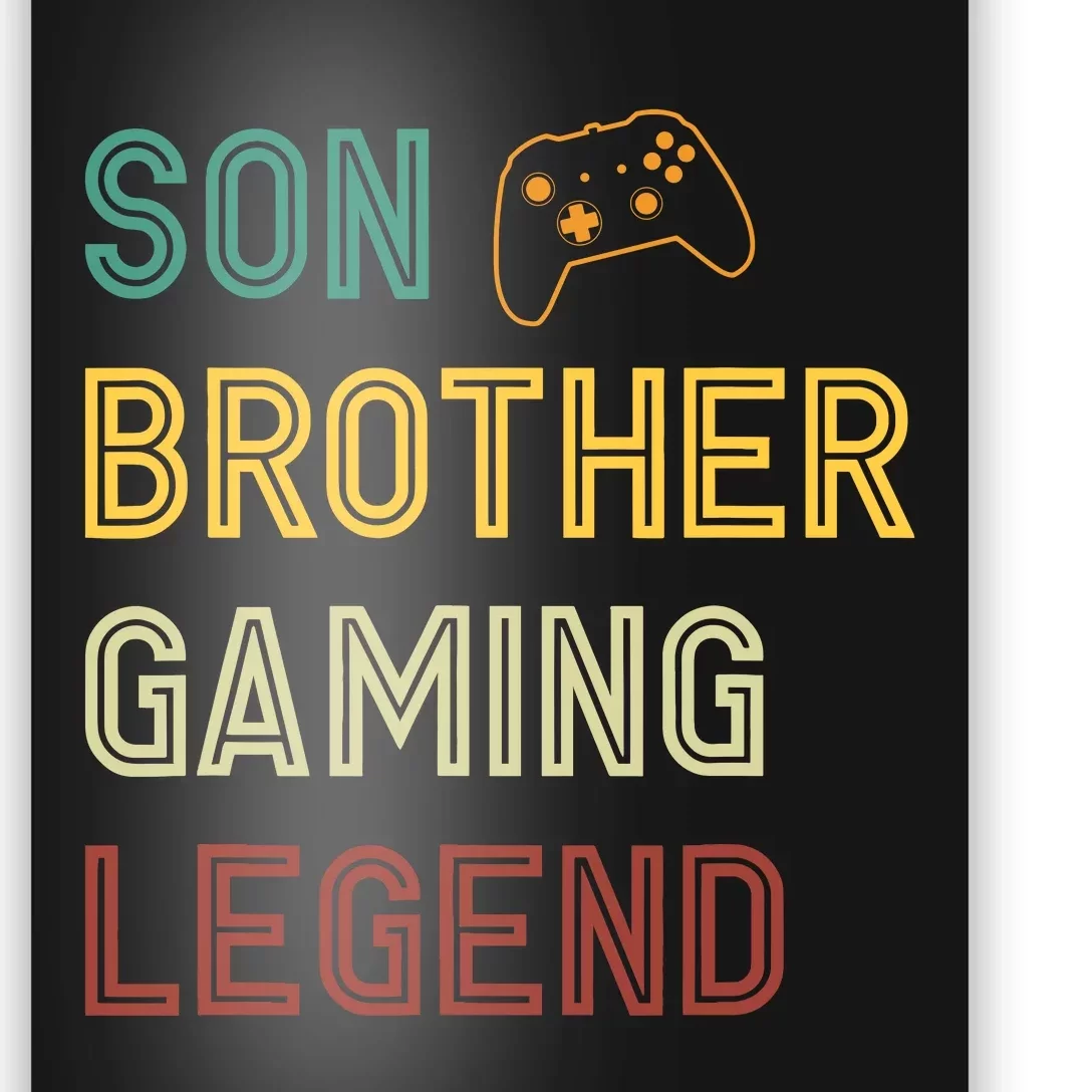 Son Brother Gaming Legend Poster