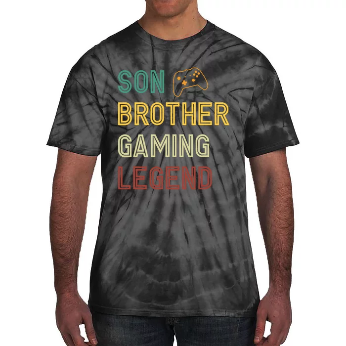 Son Brother Gaming Legend Tie-Dye T-Shirt