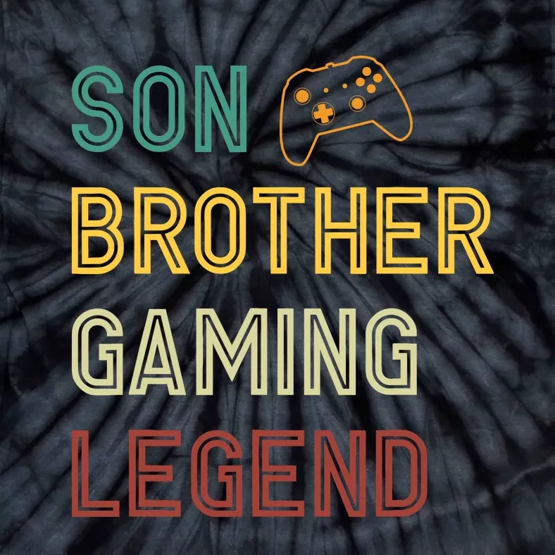 Son Brother Gaming Legend Tie-Dye T-Shirt