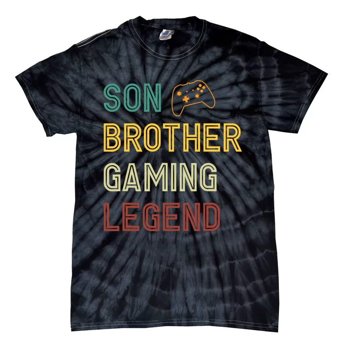 Son Brother Gaming Legend Tie-Dye T-Shirt