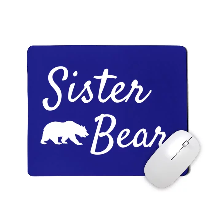 Sister Bear Gift Christmas Papa Bear Mama Bear Bear Great Gift Mousepad