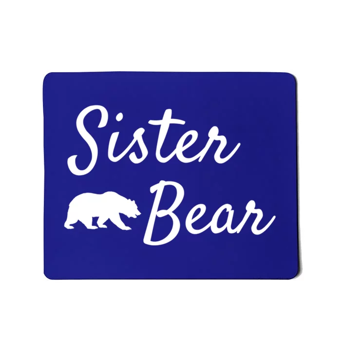 Sister Bear Gift Christmas Papa Bear Mama Bear Bear Great Gift Mousepad