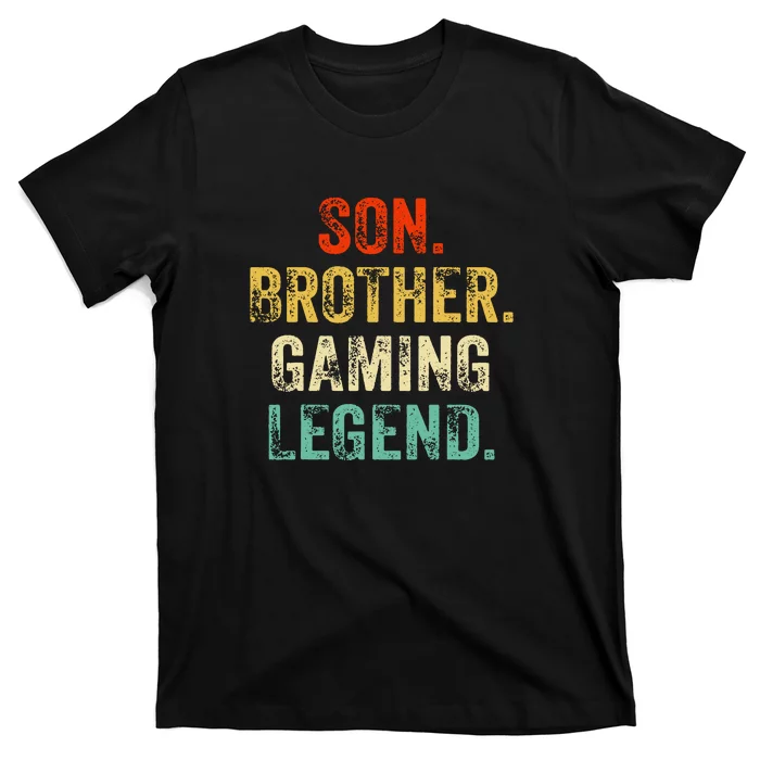 Son Brother Gaming Legend Gamer Gaming T-Shirt