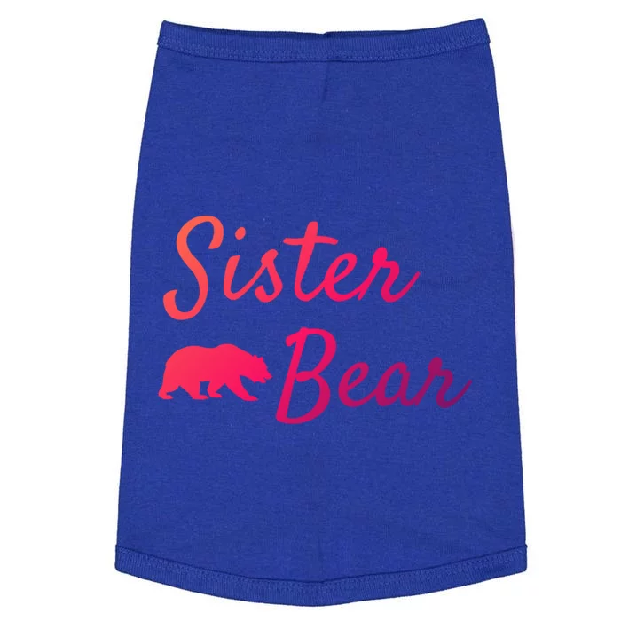 Sister Bear Gift Christmas Papa Bear Mama Bear Bear Meaningful Gift Doggie Tank