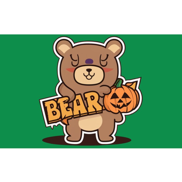 Share Bear Halloween Costume Bumper Sticker