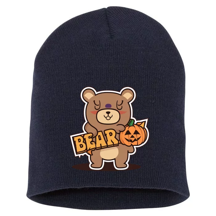 Share Bear Halloween Costume Short Acrylic Beanie