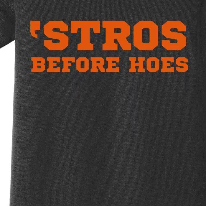 Stros Before Hoes Baby Bodysuit