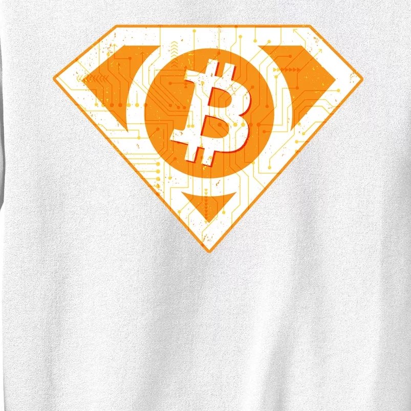 Super Bitcoin Hero Logo Sweatshirt