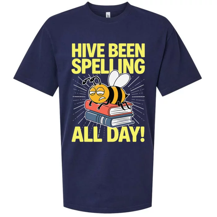 Spelling Bee Humor Spelling Champion Word Nerd Spelling Sueded Cloud Jersey T-Shirt