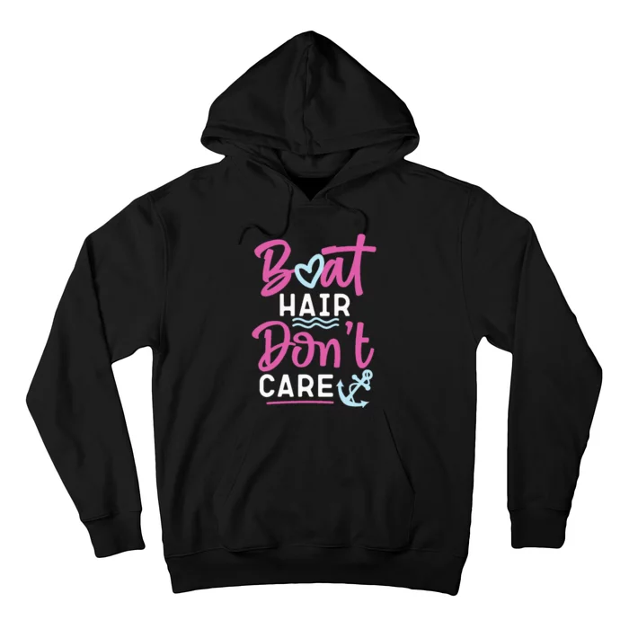 Sailing Boat Hair Don'T Care Hoodie