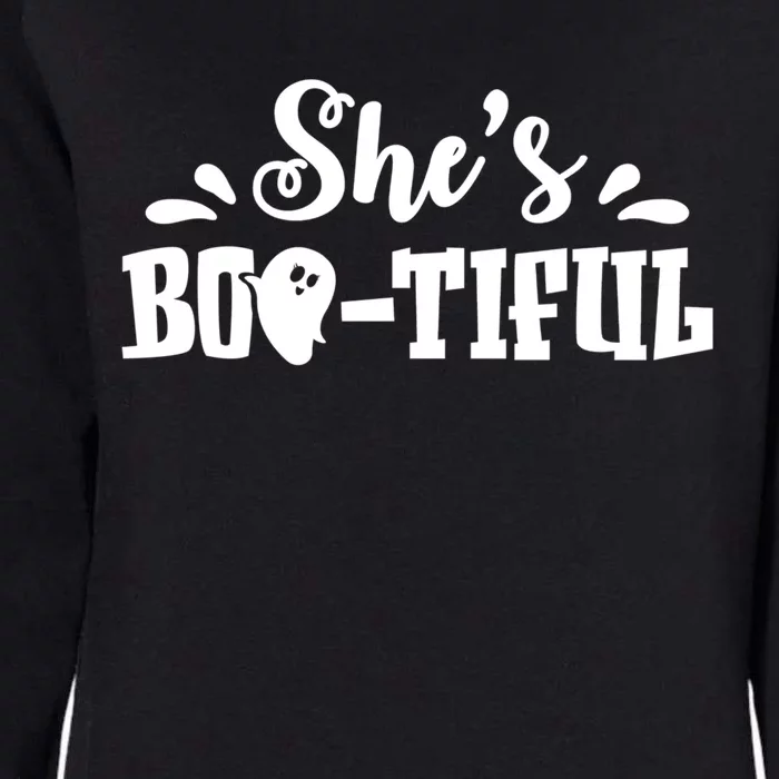 Shes Bootiful Halloween Ghost Matching Cute Cute Gift Womens California Wash Sweatshirt