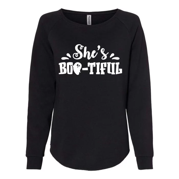 Shes Bootiful Halloween Ghost Matching Cute Cute Gift Womens California Wash Sweatshirt