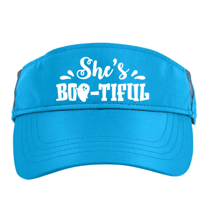 Shes Bootiful Halloween Ghost Matching Cute Cute Gift Adult Drive Performance Visor