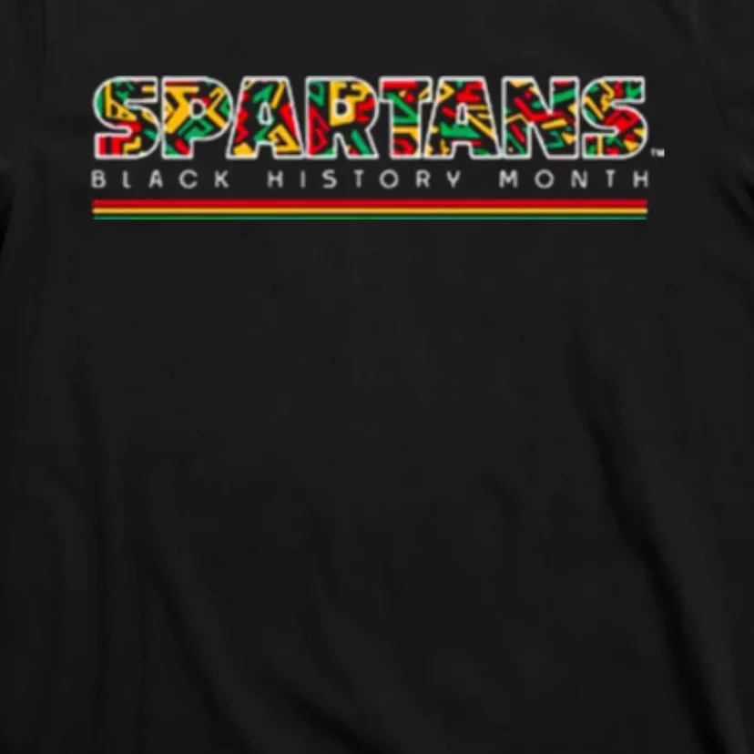 Spartans Black History Month T-Shirt