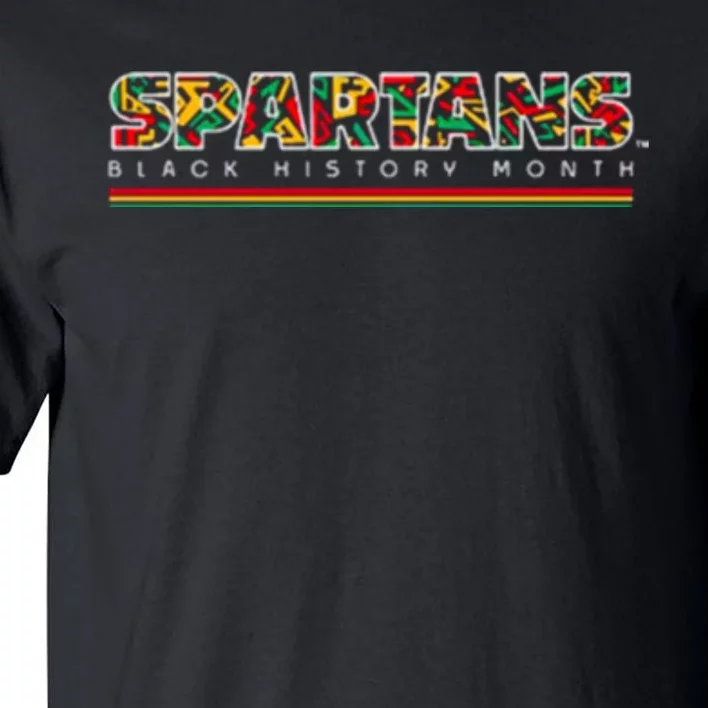 Spartans Black History Month Tall T-Shirt