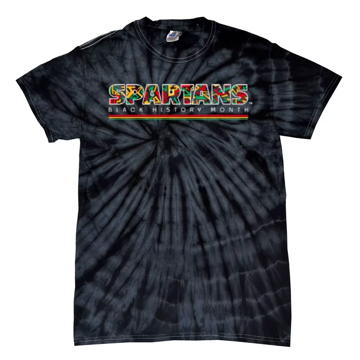 Spartans Black History Month Tie-Dye T-Shirt