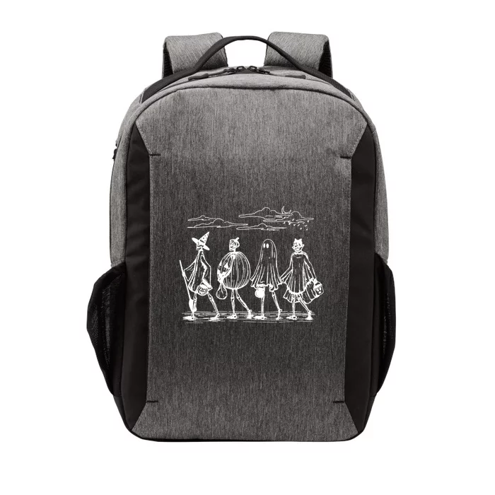 Skeleton Ballerinas Halloween Ballet Show Vector Backpack