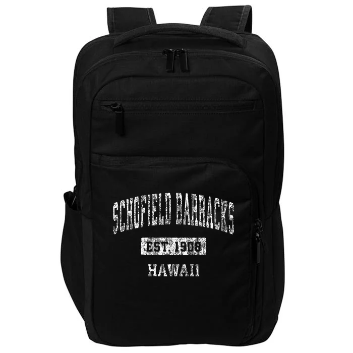 Schofield Barracks Hawaii Hi Vintage Sports Established Impact Tech Backpack