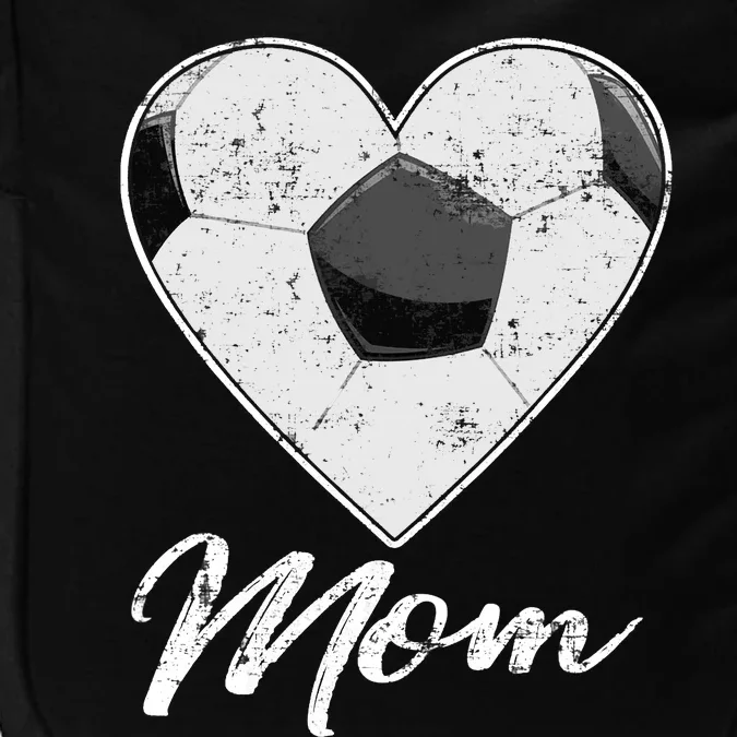 Soccer Ball Heart Mom Fan Gifts Idea Mothrer Sport Lover Impact Tech Backpack