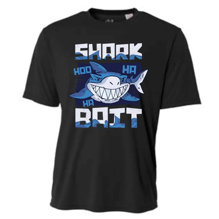 Shark Bait Hoo Ha Ha Funny Funny Shark Of Week Funny Gift Cooling Performance Crew T-Shirt