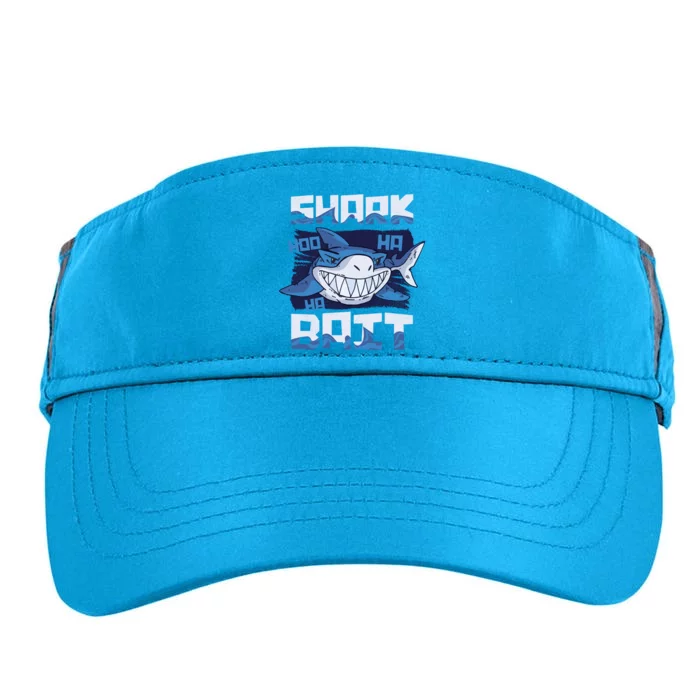 Shark Bait Hoo Ha Ha Funny Funny Shark Of Week Funny Gift Adult Drive Performance Visor