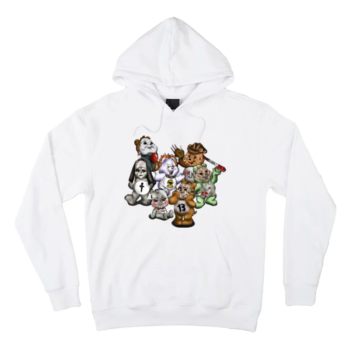 Scare Bears Halloween Creepy Hoodie