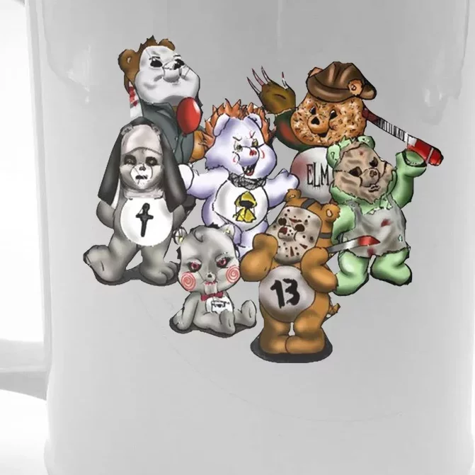 Scare Bears Halloween Creepy Front & Back Beer Stein