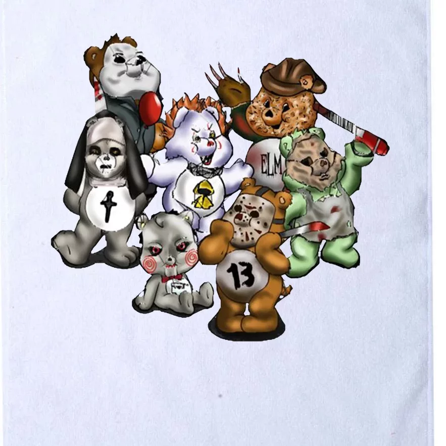 Scare Bears Halloween Creepy Platinum Collection Golf Towel