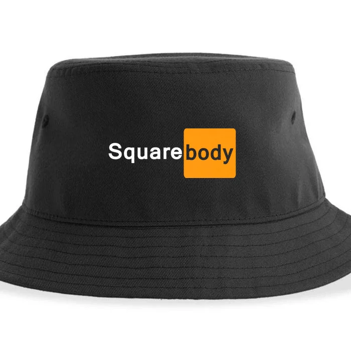 Square Body Hub Classic Squarebody Truck Adult Humor Sustainable Bucket Hat