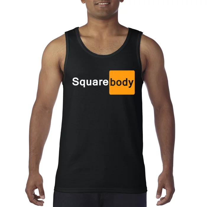 Square Body Hub Classic Squarebody Truck Adult Humor Tank Top