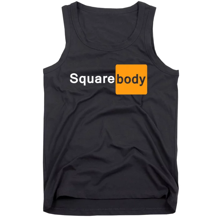 Square Body Hub Classic Squarebody Truck Adult Humor Tank Top