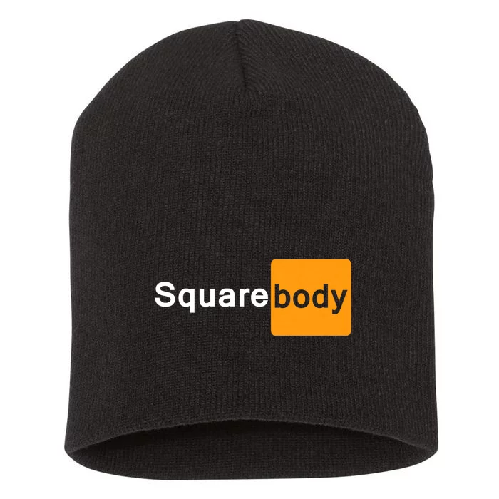 Square Body Hub Classic Squarebody Truck Adult Humor Short Acrylic Beanie