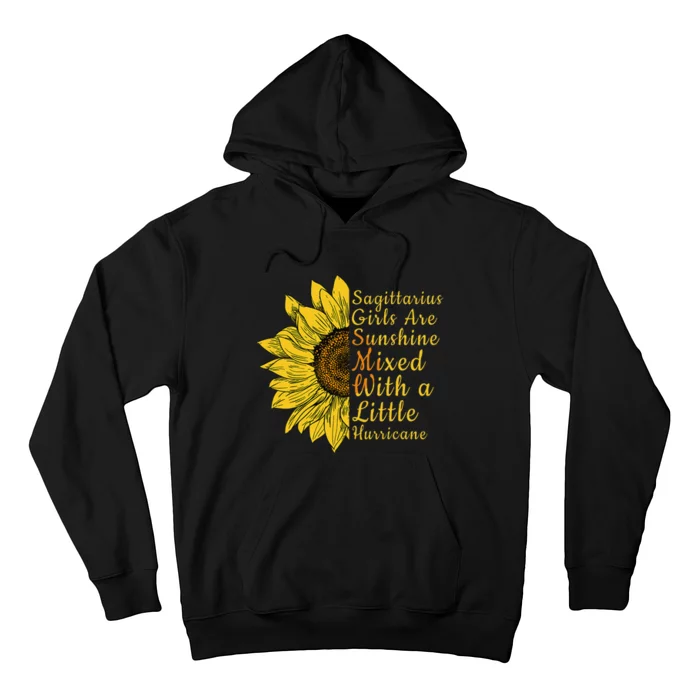 Sagittarius Birthday In November Sunflower Funny Hoodie