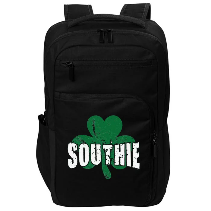 Southie Boston Irish Saint Patrick's Day Impact Tech Backpack