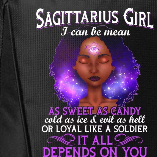 Sagittarius Born In November 22 December 21 Gift City Backpack