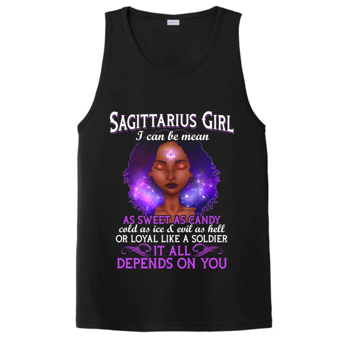 Sagittarius Born In November 22 December 21 Gift Performance Tank