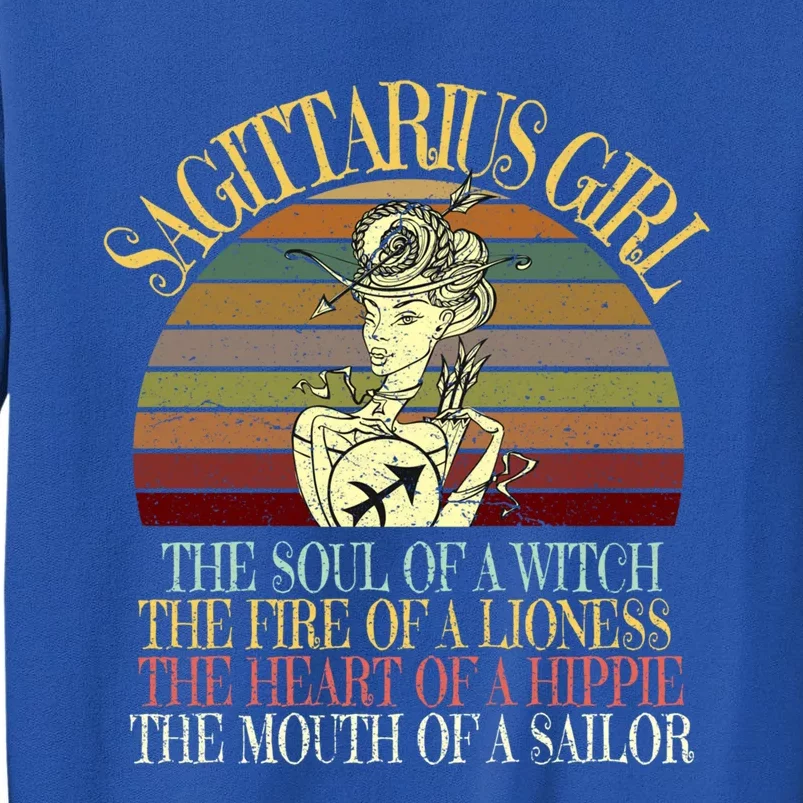 Sagittarius Born In November And December Birthday Meaningful Gift Tall Sweatshirt